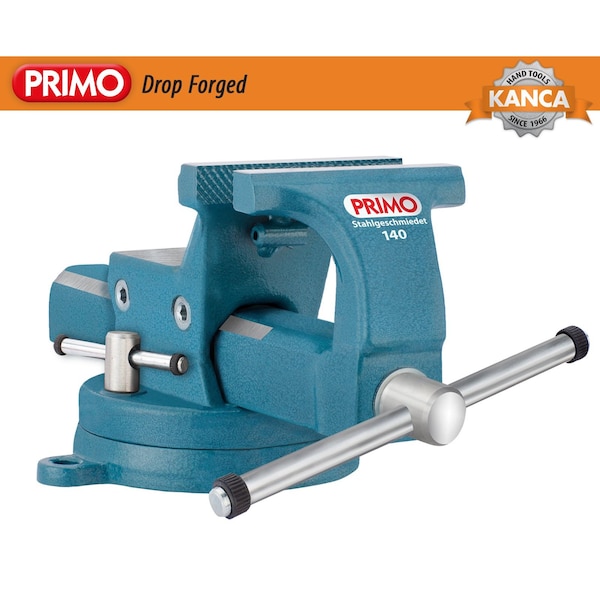 Primo Drop-Forged Vise With Swivel Base 120 Mm